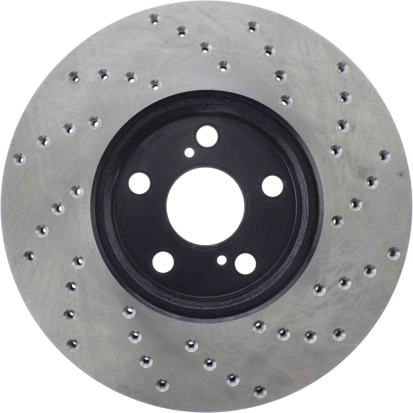 StopTech Sport Cross Drilled Brake Rotor; Front Right