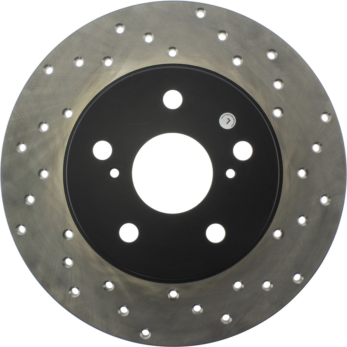StopTech Sport Cryo Cross Drilled Brake Rotor; Rear Left