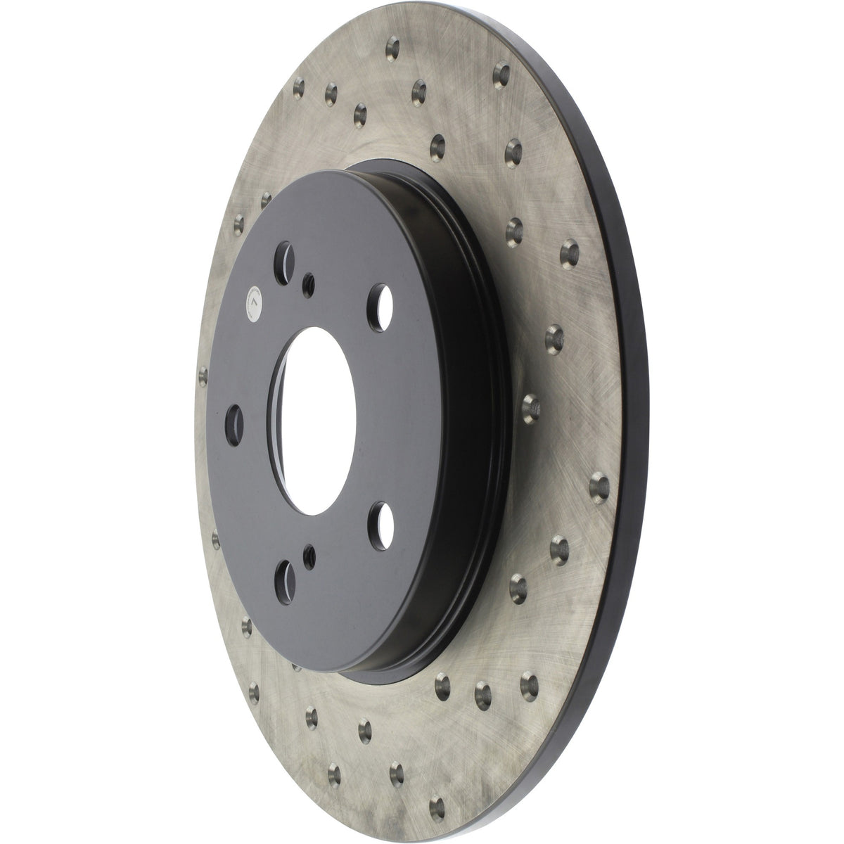 StopTech Sport Cryo Cross Drilled Brake Rotor; Rear Left
