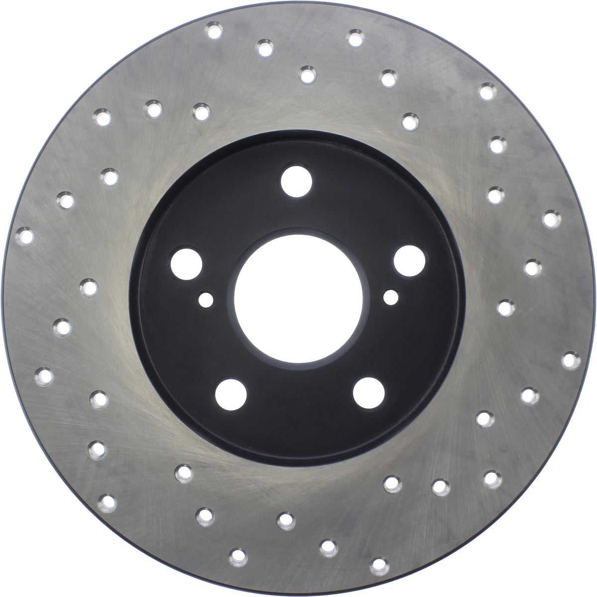 StopTech Sport Cryo Cross Drilled Brake Rotor; Rear Right