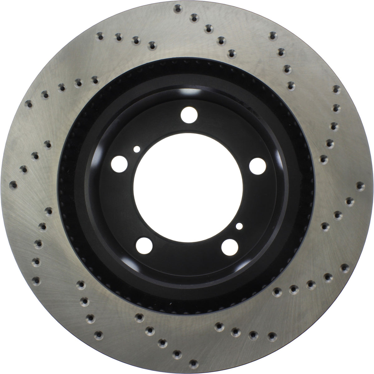 StopTech Sport Cryo Cross Drilled Brake Rotor; Front Right