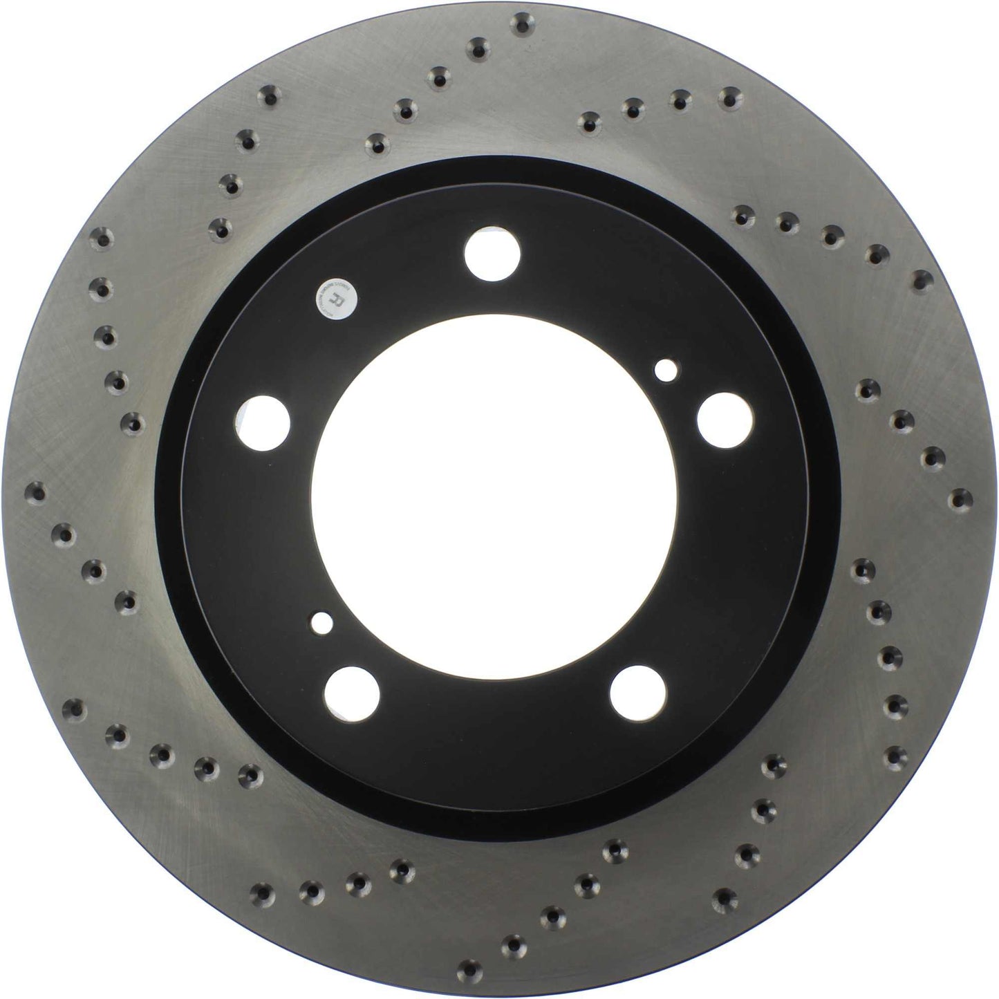 StopTech Sport Cryo Cross Drilled Brake Rotor; Front Right
