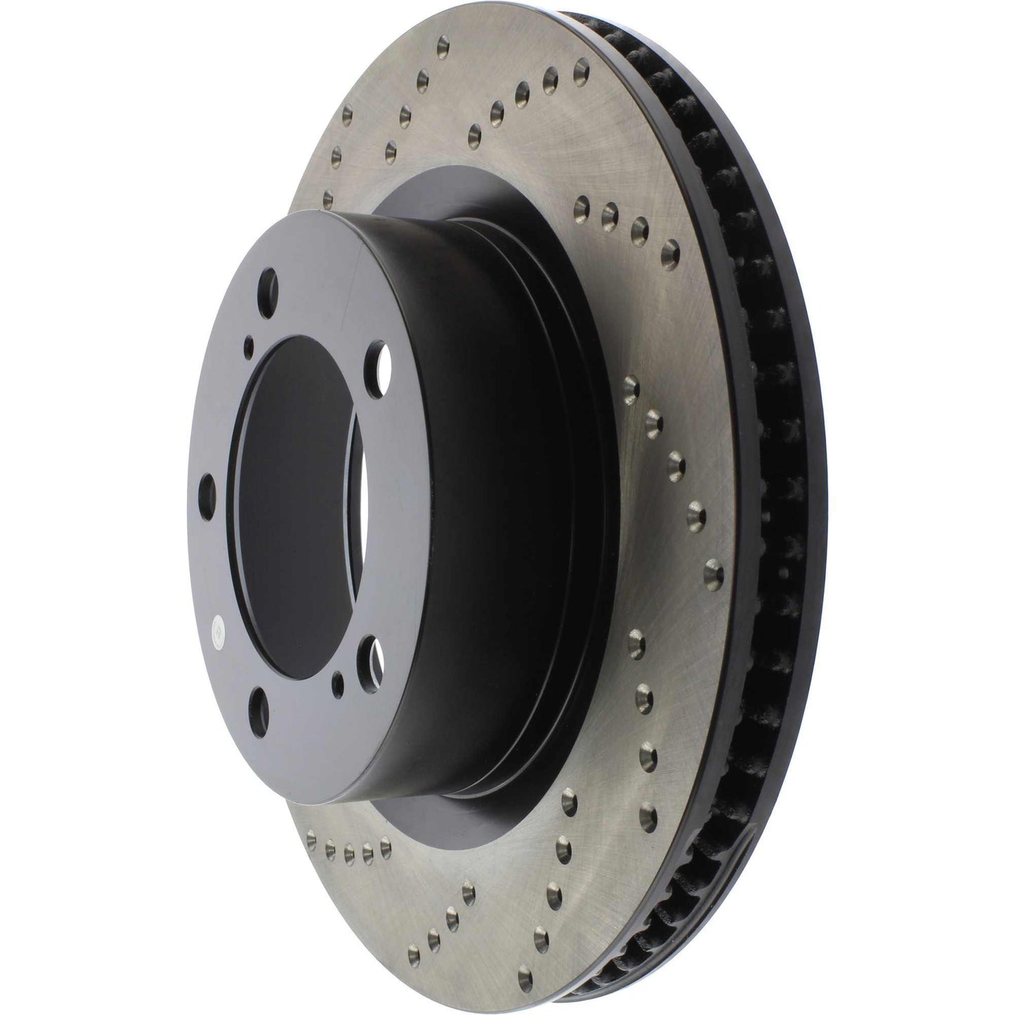StopTech Sport Cryo Cross Drilled Brake Rotor; Front Right