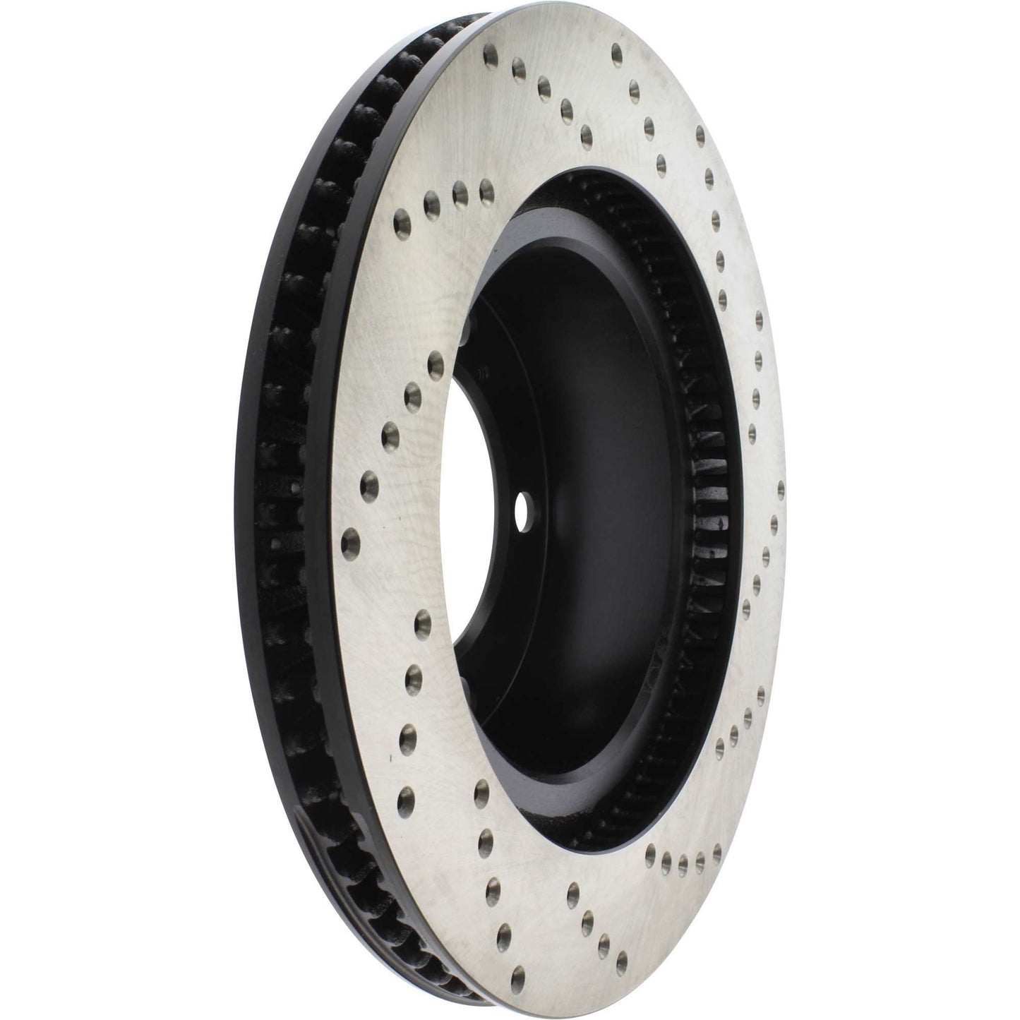 StopTech Sport Cryo Cross Drilled Brake Rotor; Front Right