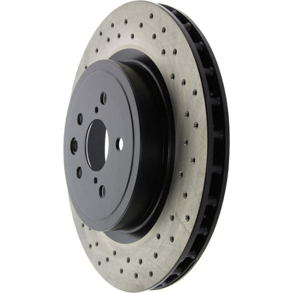 Centric Parts Disc Brake Rotor Premium OE Style Drilled for 128.44163