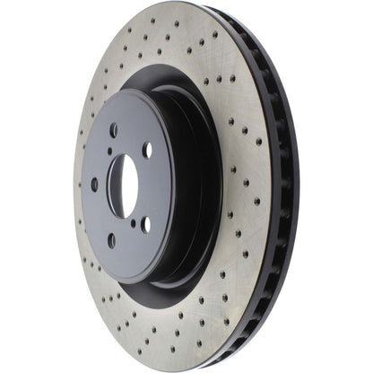 Centric Parts Disc Brake Rotor Premium OE Style Drilled 128.44164