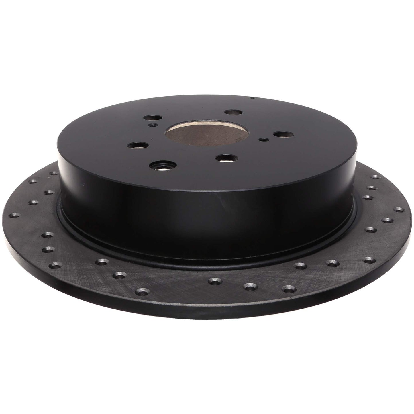 StopTech Sport Cross Drilled Brake Rotor; Rear Left