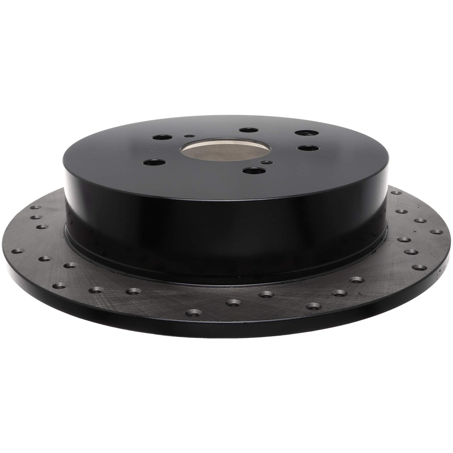 StopTech Sport Cross Drilled Brake Rotor; Rear Right