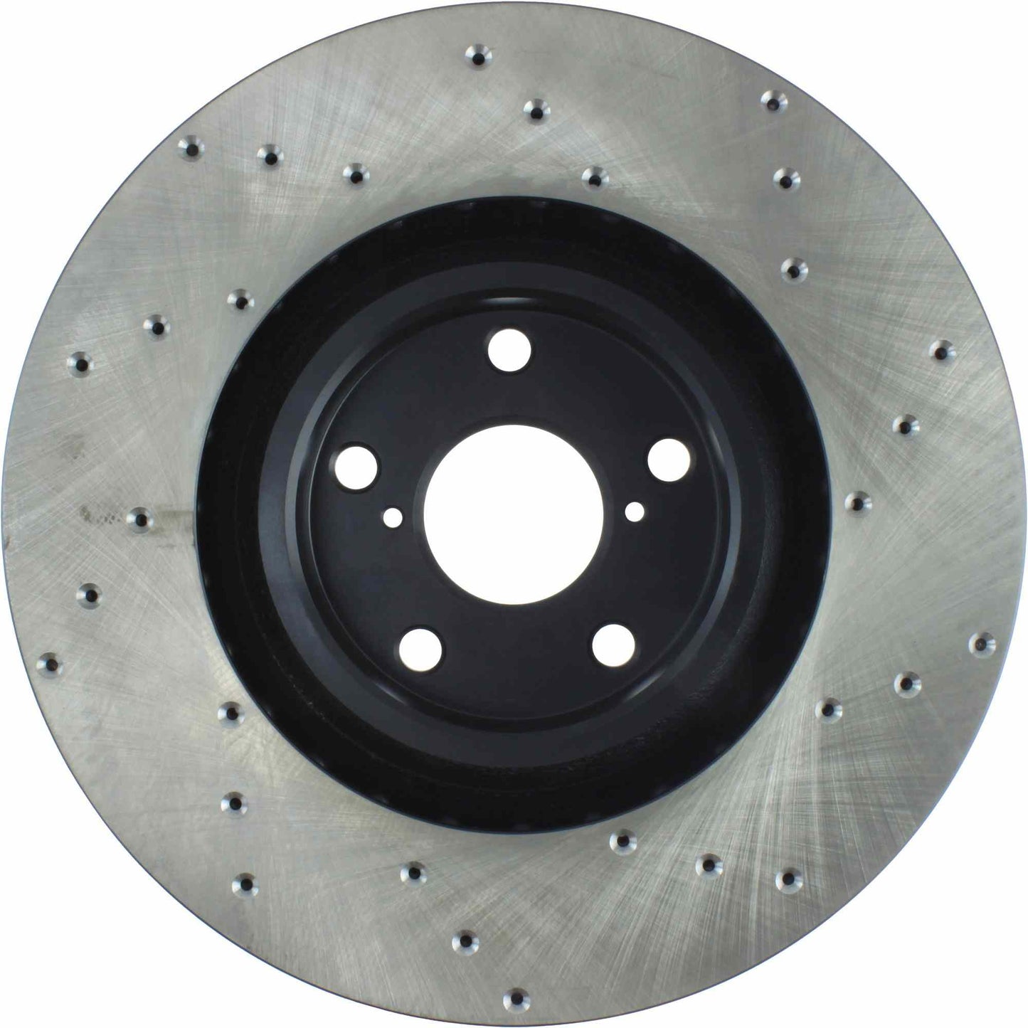 StopTech Sport Cryo Cross Drilled Brake Rotor; Front Right