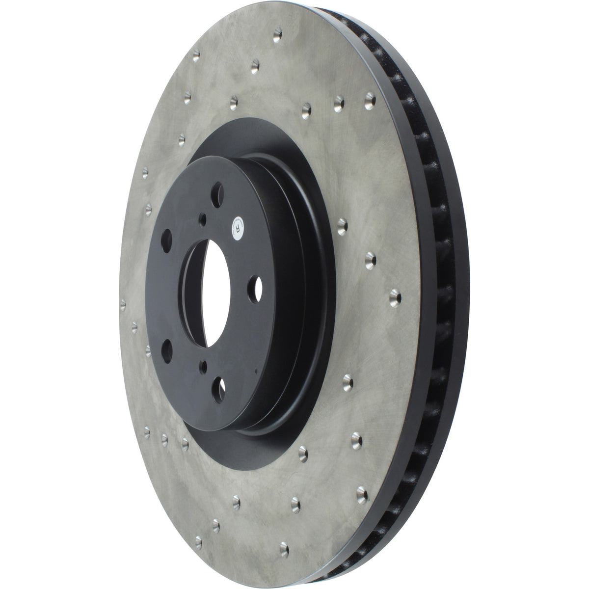 StopTech Sport Cryo Cross Drilled Brake Rotor; Front Right