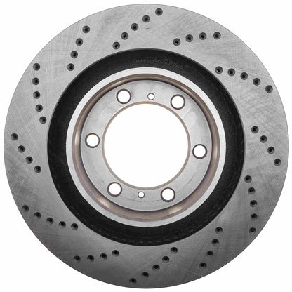 StopTech Sport Cross Drilled Brake Rotor - Rear Right 128.44174L