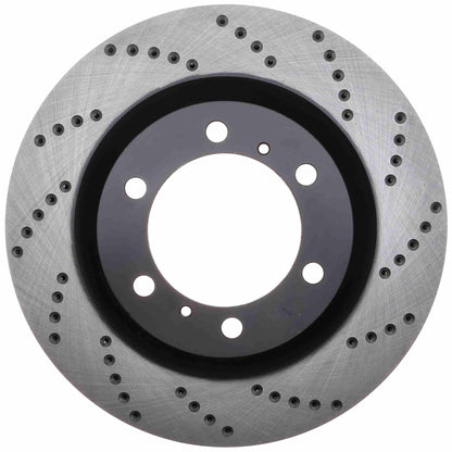 StopTech Sport Cross Drilled Brake Rotor - Rear Right 128.44174L