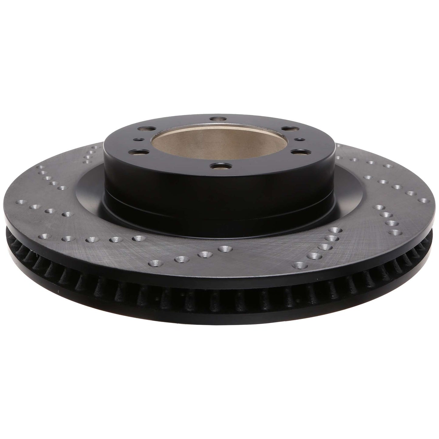 StopTech Sport Cross Drilled Brake Rotor; Front Right