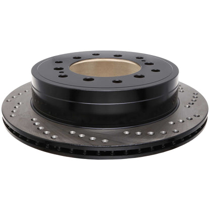 StopTech Sport Cross Drilled Brake Rotor - Rear Right 128.44175L