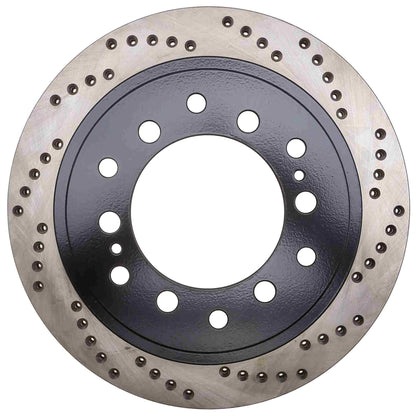 StopTech Sport Cross Drilled Brake Rotor - Rear Right 128.44175L