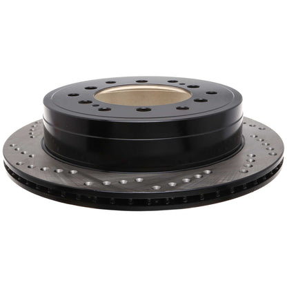 StopTech Sport Cross Drilled Brake Rotor - Rear Left 128.44175R