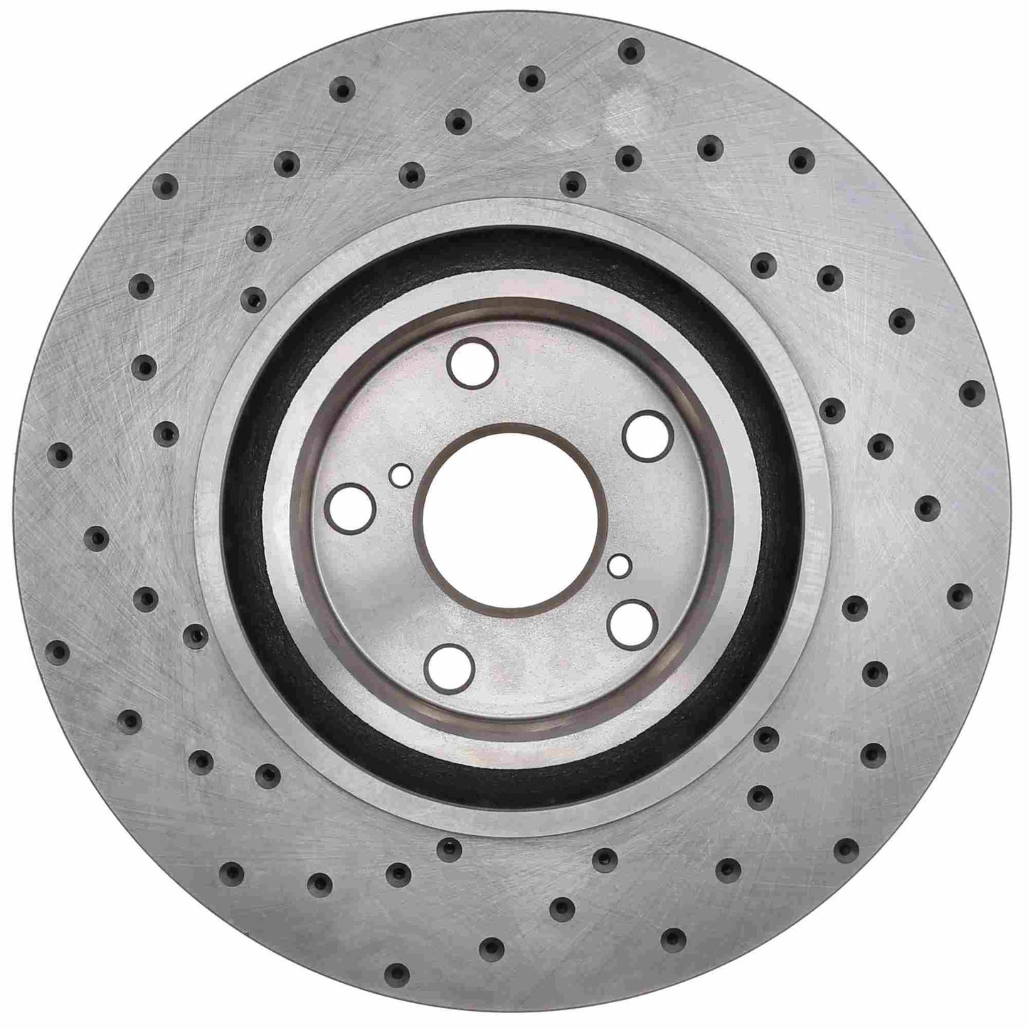 StopTech Sport Cryo Cross Drilled Brake Rotor; Front Left