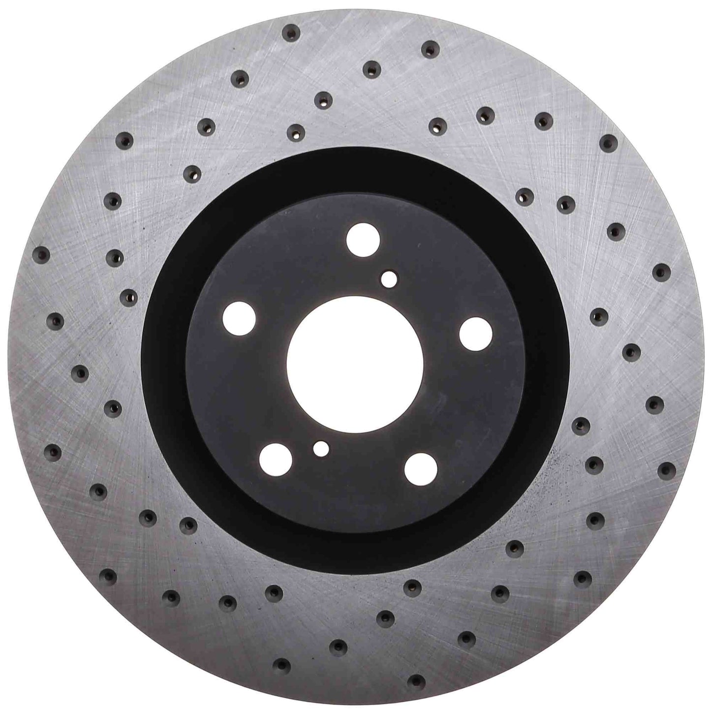 StopTech Sport Cross Drilled Brake Rotor; Front Right