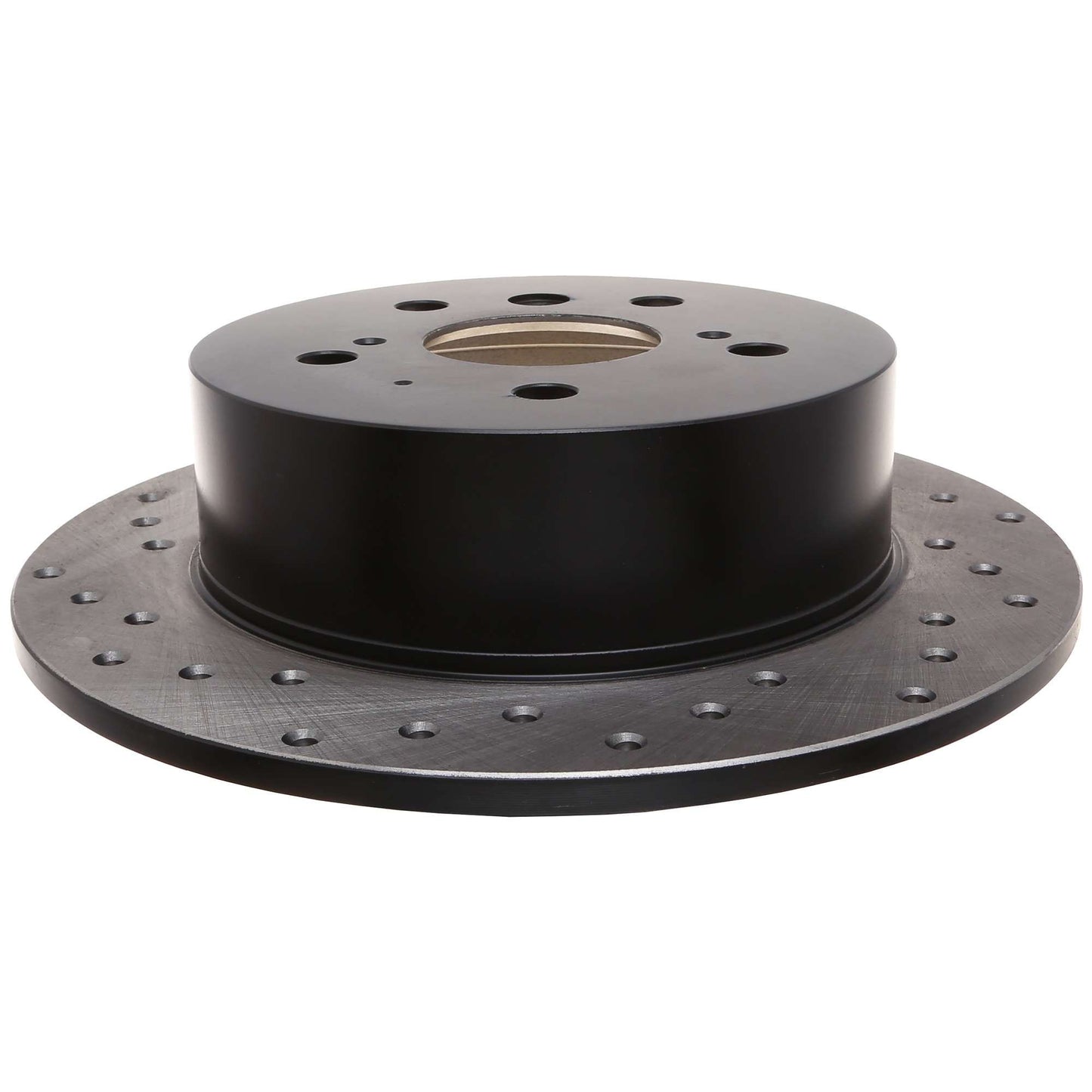 StopTech Sport Cross Drilled Brake Rotor; Rear Right