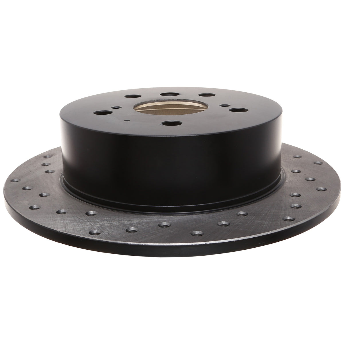 StopTech Sport Cross Drilled Brake Rotor; Rear Right