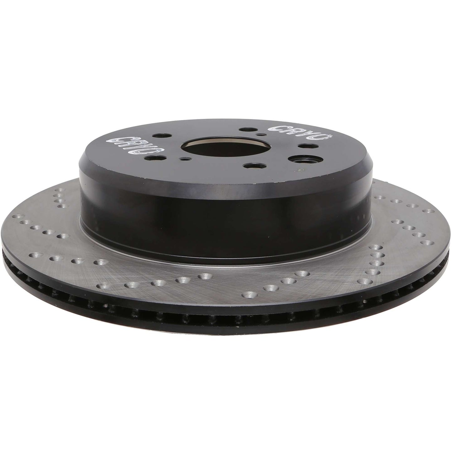 StopTech Sport Cryo Cross Drilled Brake Rotor; Rear Right