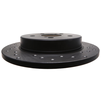 StopTech Sport Cross Drilled Brake Rotor - Front Right 128.44195L