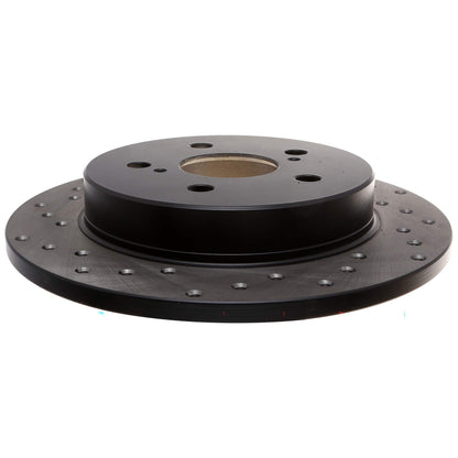 StopTech Sport Cross Drilled Brake Rotor - Front Right 128.44195R