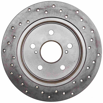 StopTech Sport Cross Drilled Brake Rotor - Front Right 128.44195R