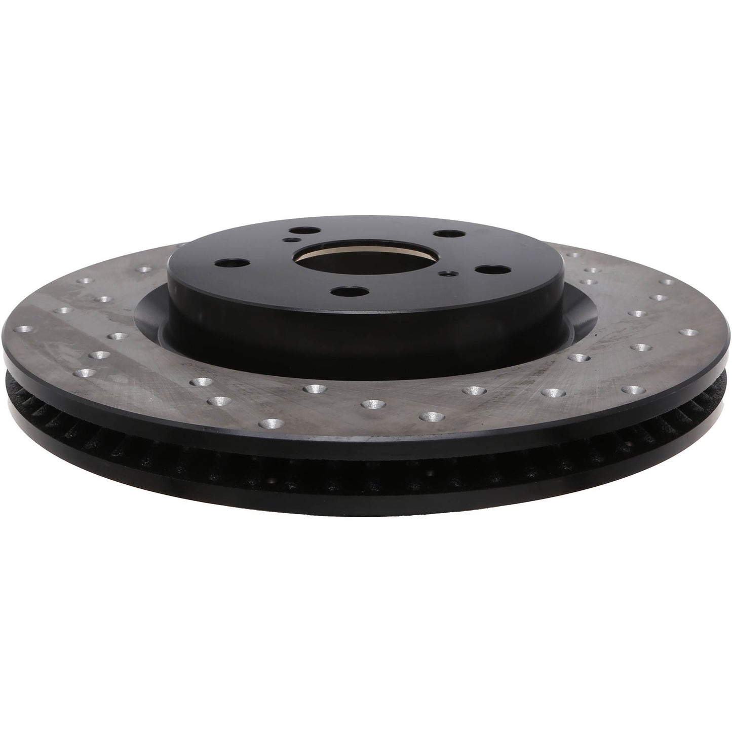 StopTech 18-20 Toyota Avalon Cross Drilled Front Left Sport Brake Rotor 128.44202L
