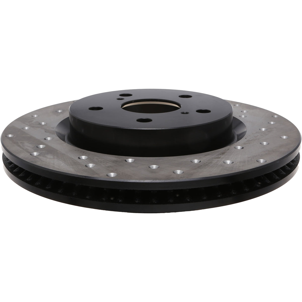 StopTech 18-20 Toyota Avalon Cross Drilled Front Left Sport Brake Rotor 128.44202L