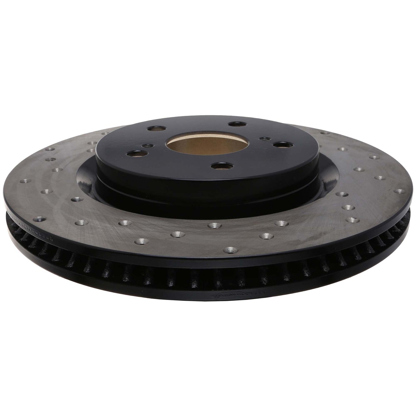 StopTech 18-20 Toyota Avalon Cross Drilled Front Right Sport Brake Rotor 128.44202R
