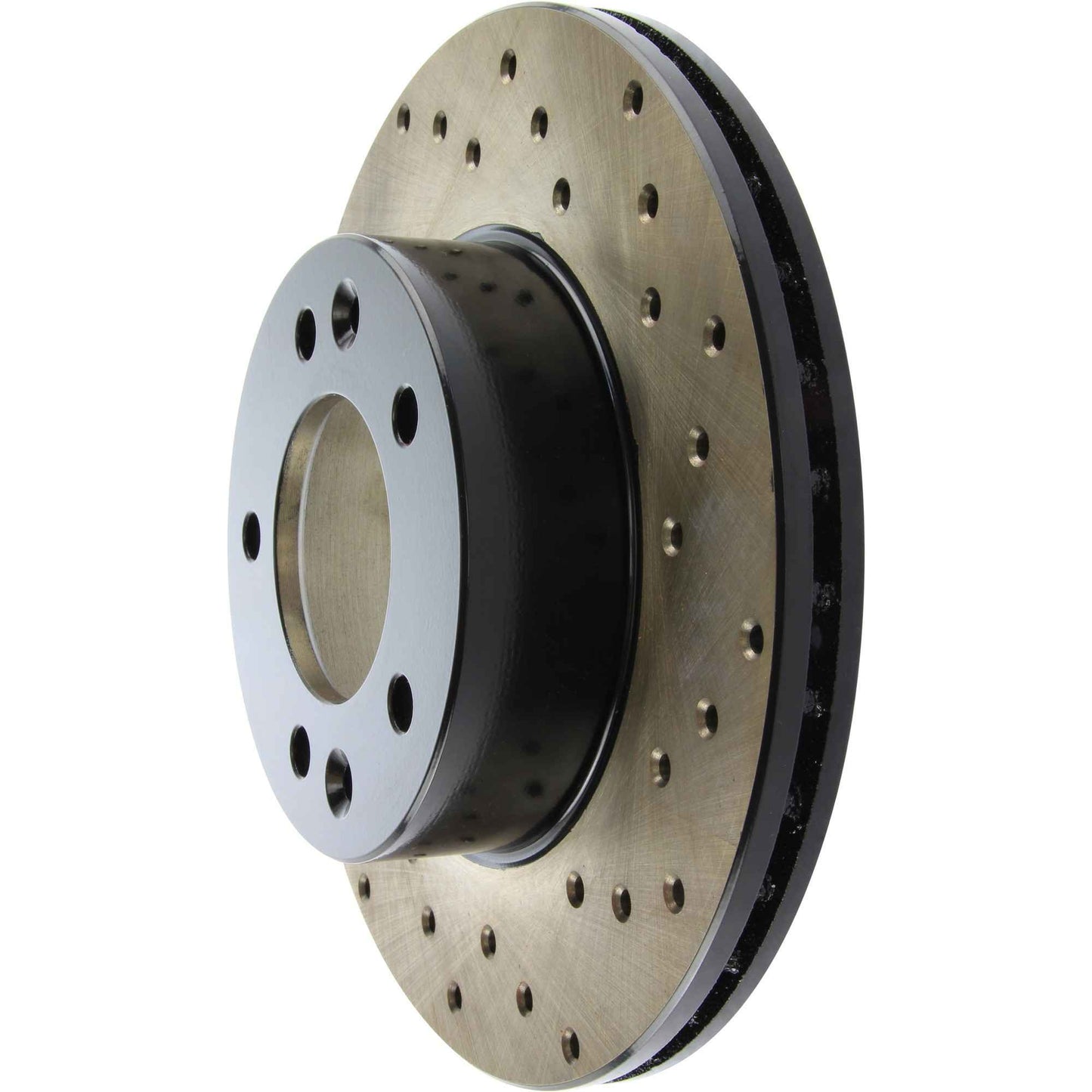 StopTech 89-92 Mazda RX-7 Drilled Left Front Rotor 128.45022L