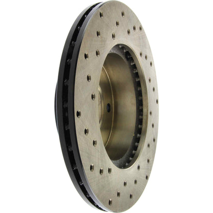 StopTech 89-92 Mazda RX-7 Drilled Left Front Rotor 128.45022L
