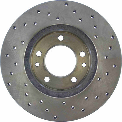StopTech 89-92 Mazda RX-7 Drilled Left Right Rotor 128.45022R