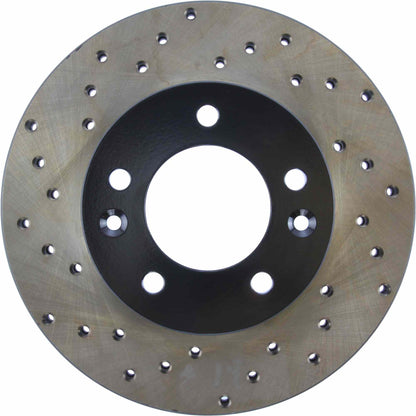 StopTech 89-92 Mazda RX-7 Drilled Left Right Rotor 128.45022R