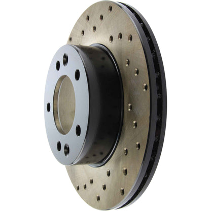 StopTech 89-92 Mazda RX-7 Drilled Left Right Rotor 128.45022R