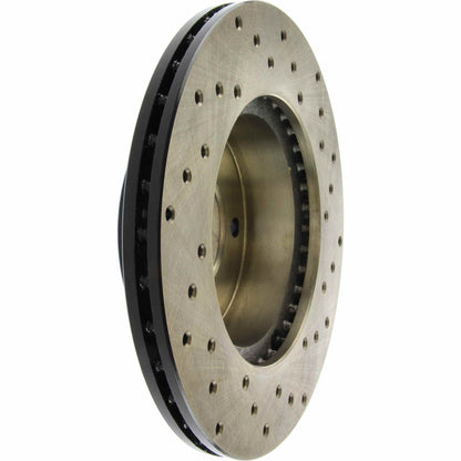 StopTech 89-92 Mazda RX-7 Drilled Left Right Rotor 128.45022R