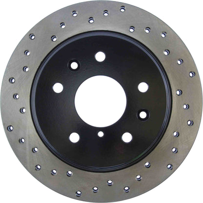 StopTech Drilled Sport Brake Rotor 128.45024R
