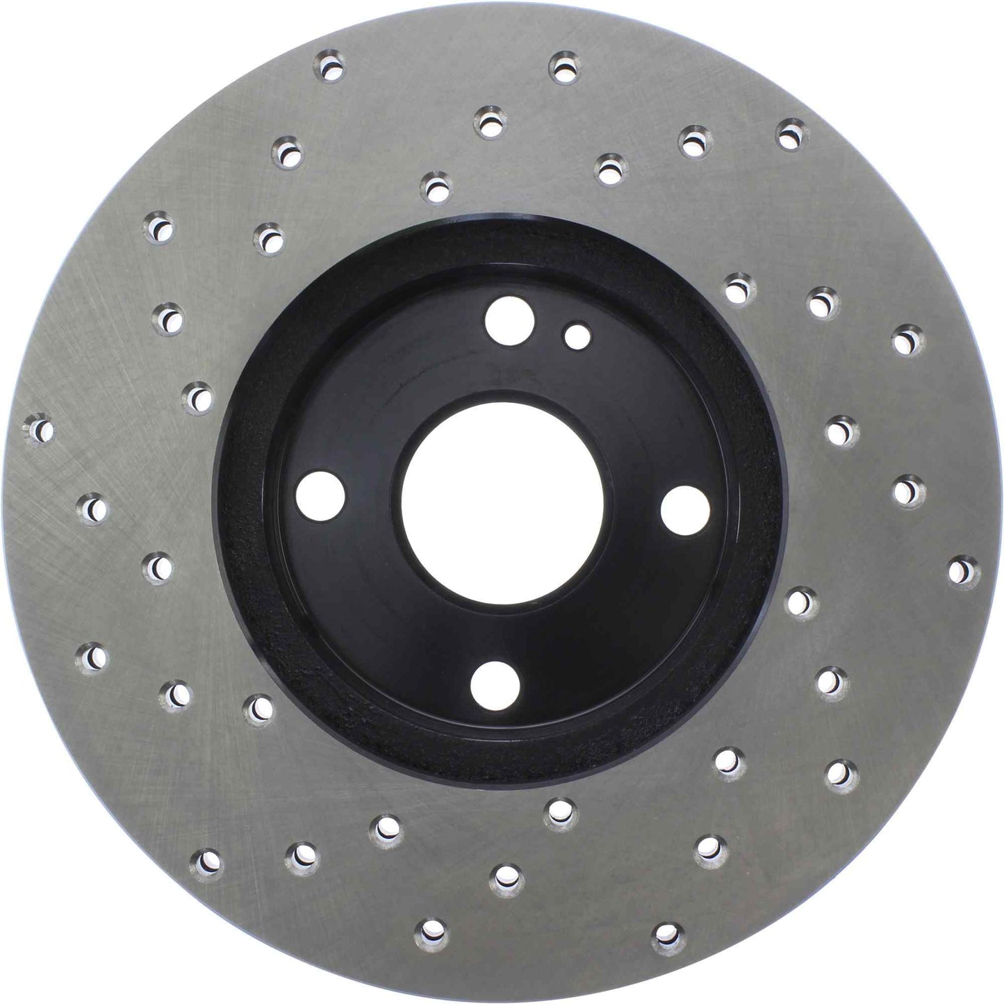 StopTech Sport Cryo Cross Drilled Brake Rotor; Front Left