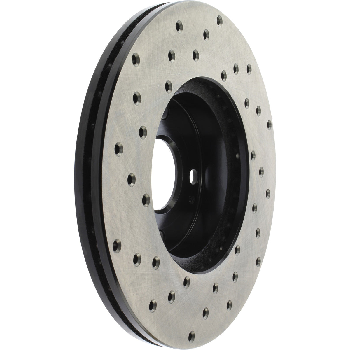 StopTech Sport Cryo Cross Drilled Brake Rotor; Front Left