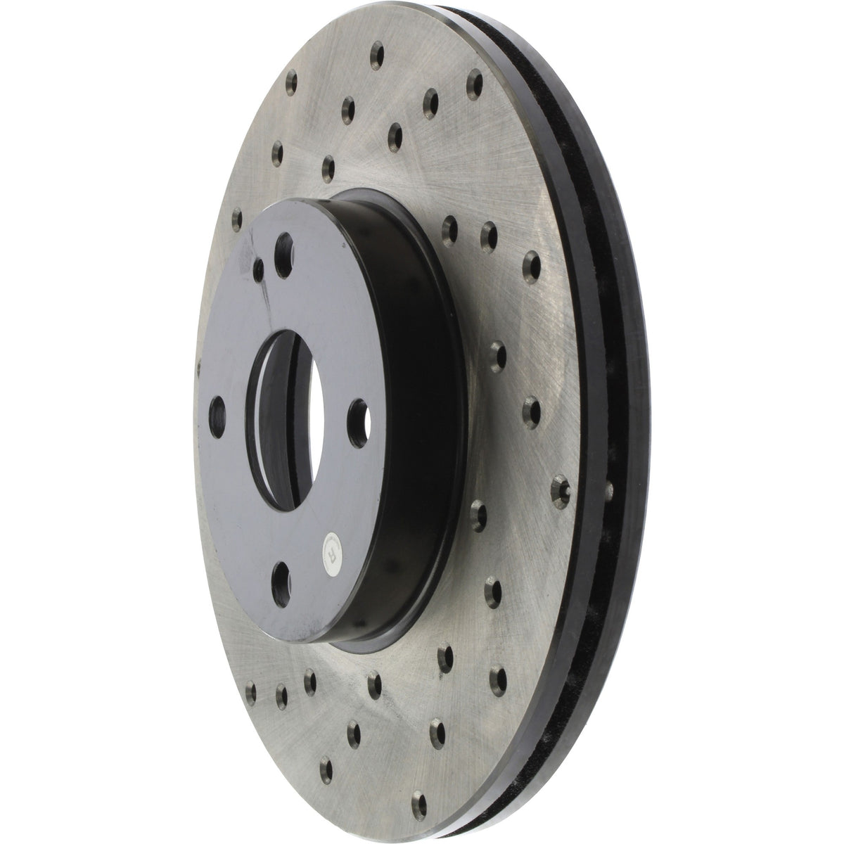 StopTech Sport Cryo Cross Drilled Brake Rotor; Front Right
