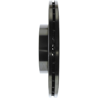 StopTech Sport Cross Drilled Brake Rotor; Front Left