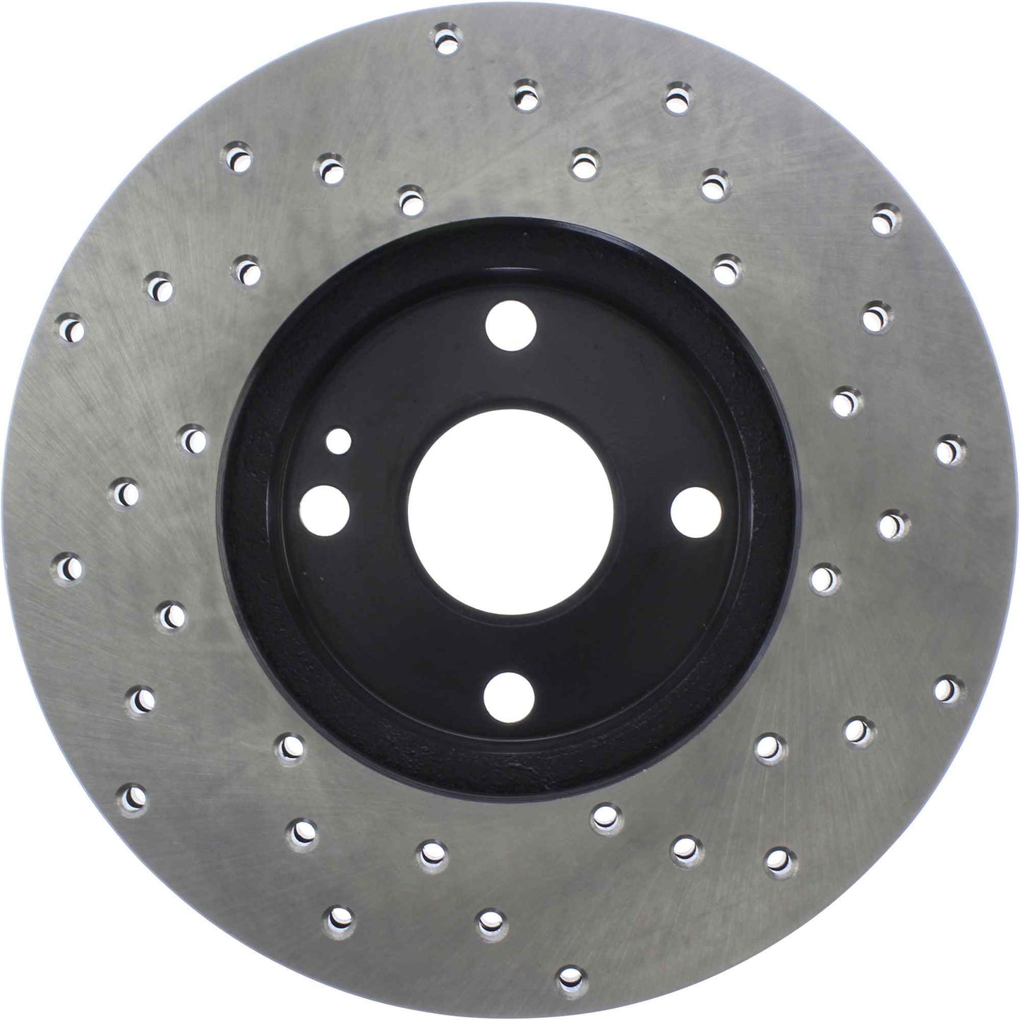 StopTech Sport Cross Drilled Brake Rotor; Front Right