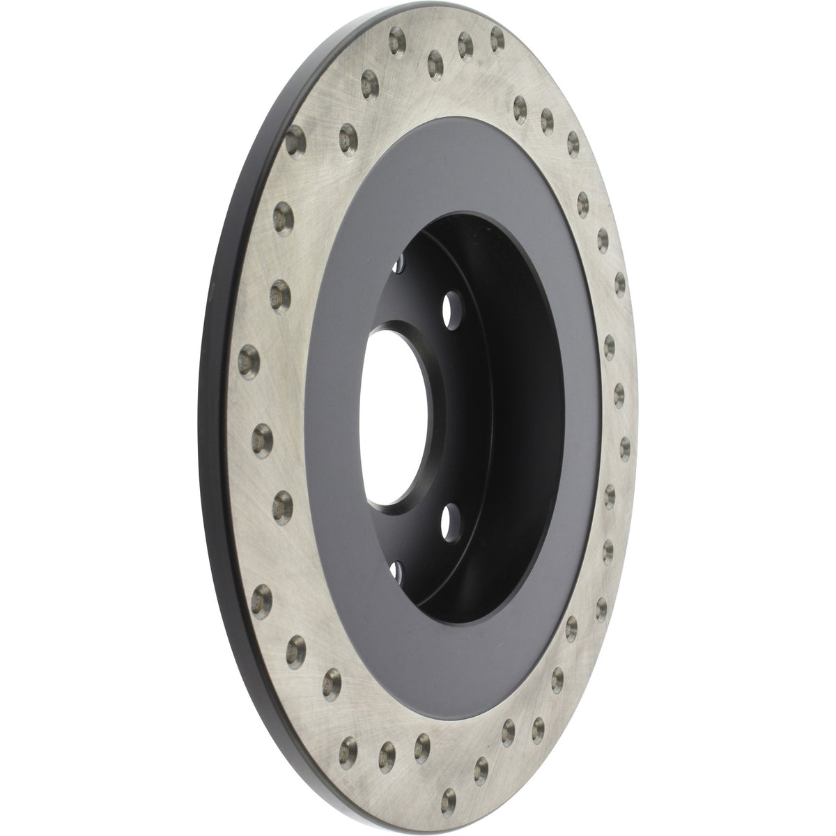 StopTech Sport Cryo Cross Drilled Brake Rotor; Rear Left