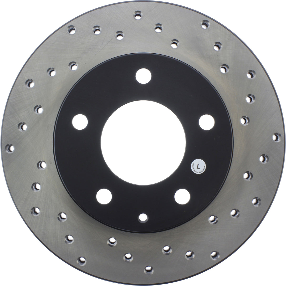 StopTech Sport Cryo Cross Drilled Brake Rotor; Front Left