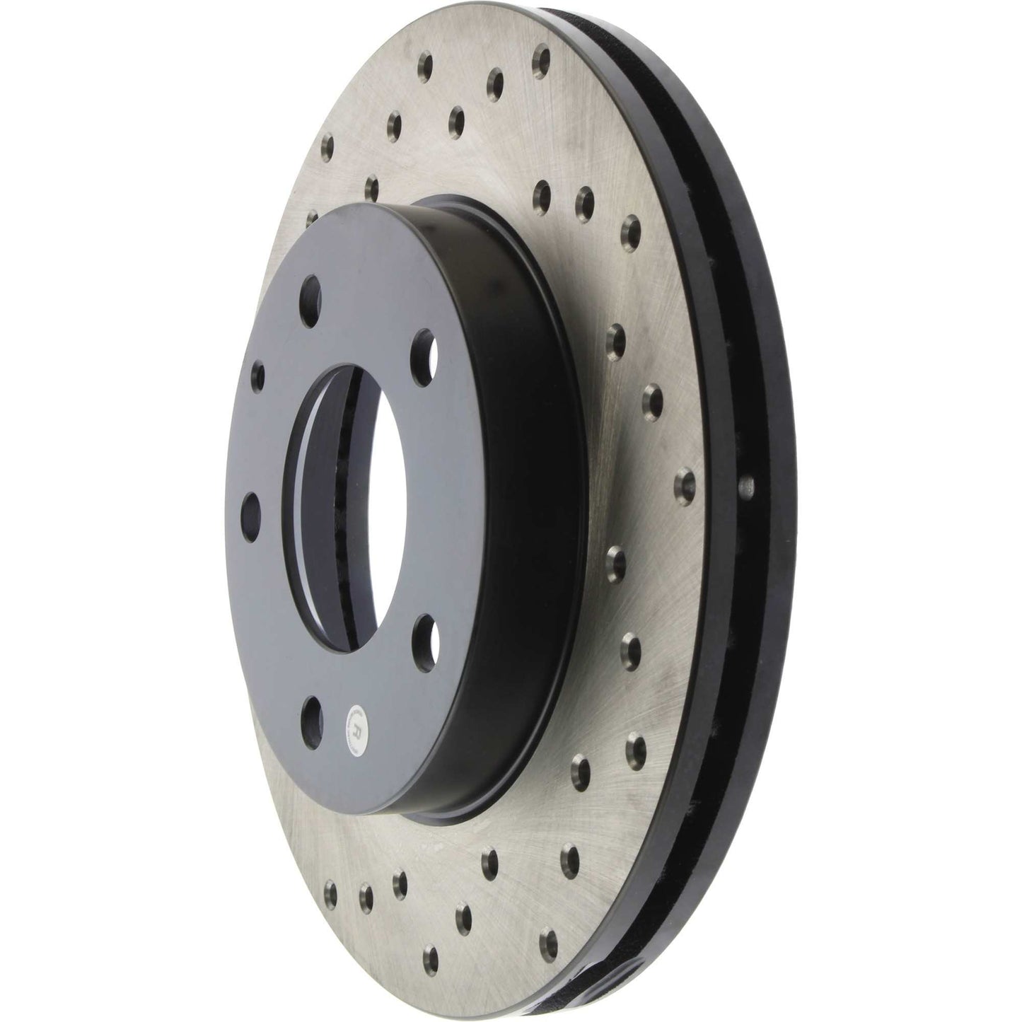 StopTech Sport Cryo Cross Drilled Brake Rotor; Front Right