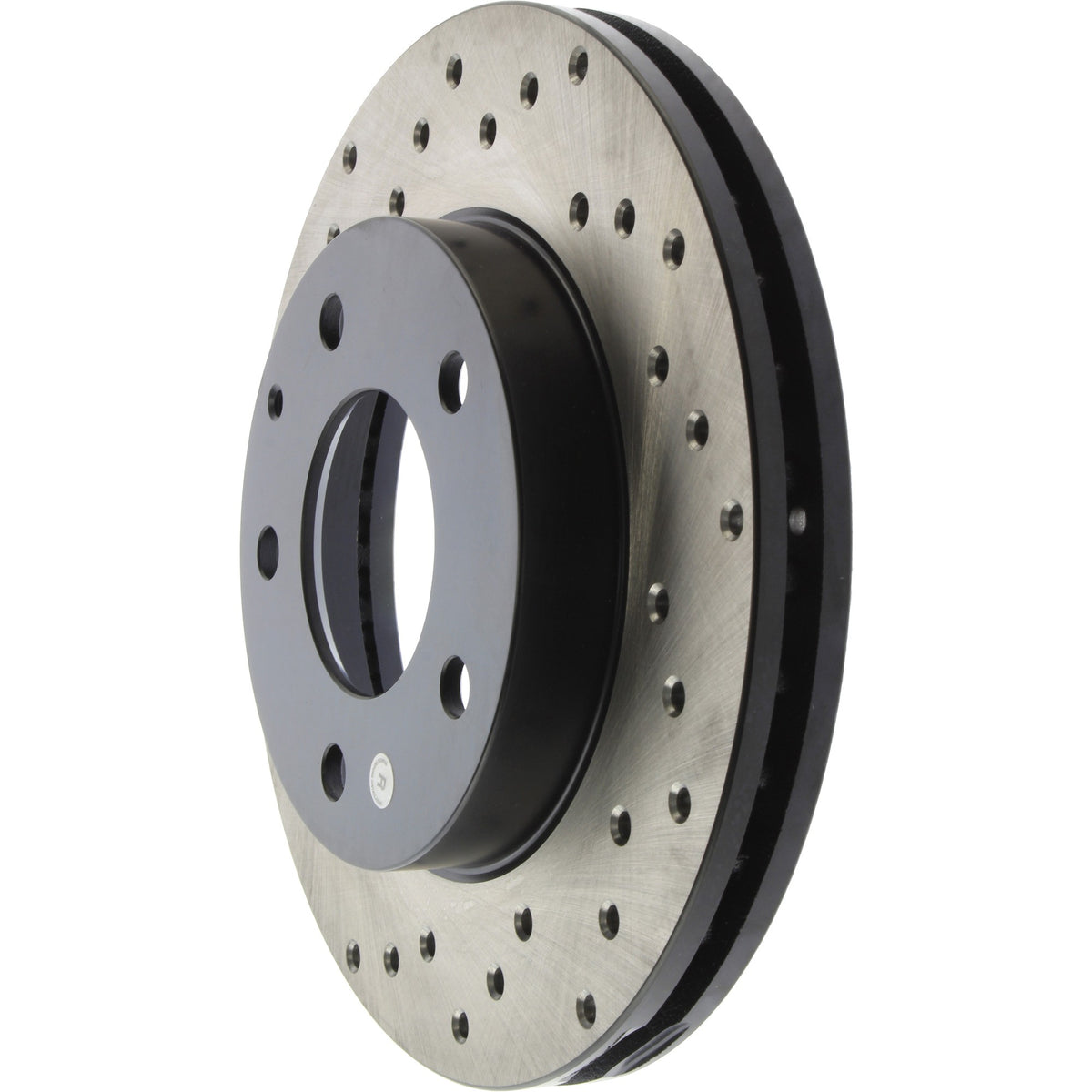 StopTech Sport Cryo Cross Drilled Brake Rotor; Front Right