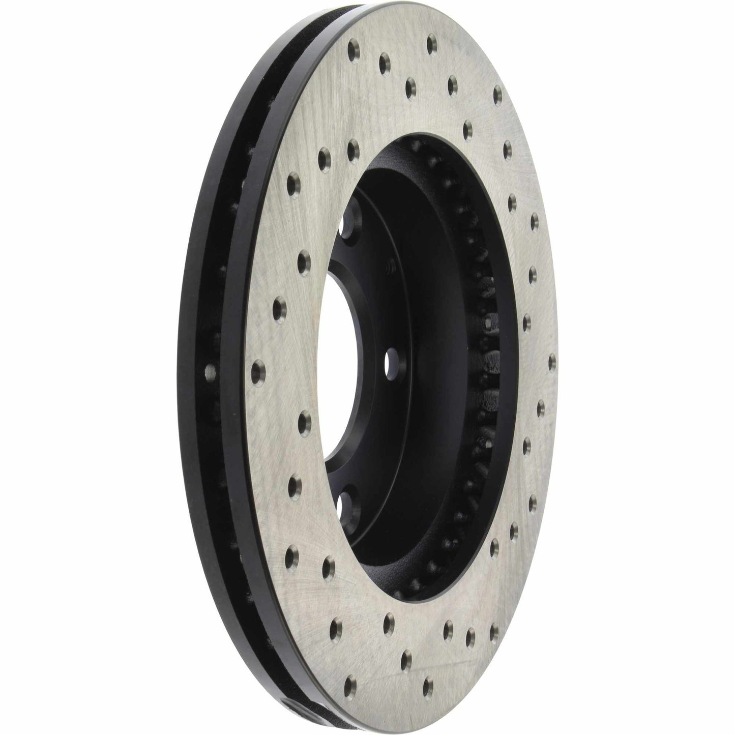 StopTech Sport Cross Drilled Brake Rotor; Front Right