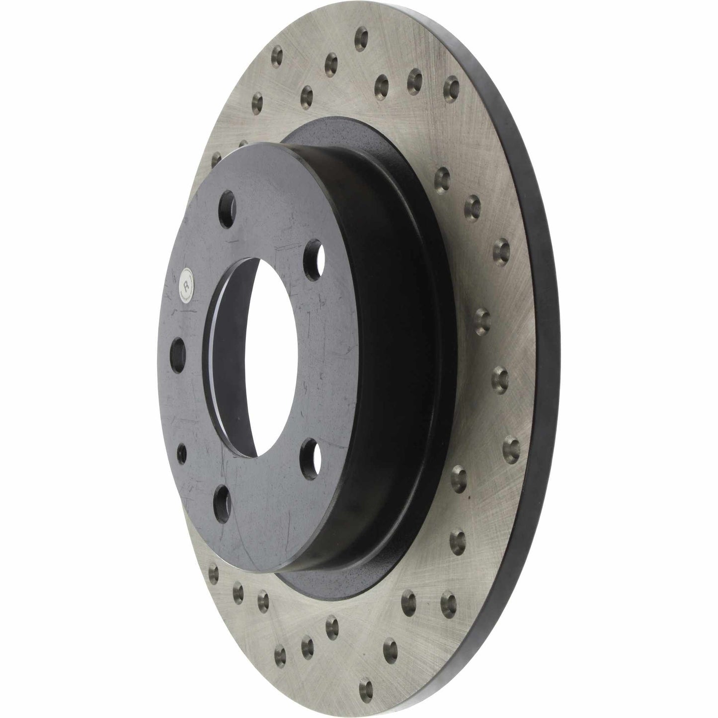 StopTech Sport Cryo Cross Drilled Brake Rotor; Rear Right