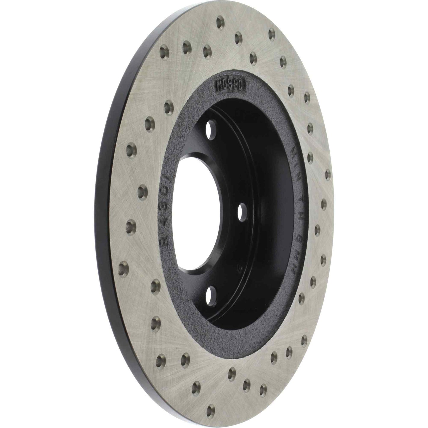 StopTech Sport Cryo Cross Drilled Brake Rotor; Rear Right